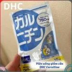 Viên uống giảm cân DHC Carnitine tan mỡ 20 ngày gói 100 viên - Ảnh 3