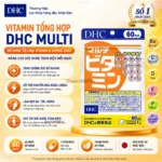 Viên uống Vitamin tổng hợp DHC Multi 60 ngày gói 60 viên