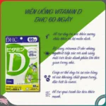 Viên uống Vitamin D DHC 60 ngày gói 60 viên - Ảnh 4