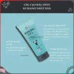 Gel cạo râu Kumano Deve dưỡng ẩm, làm mềm râu tuýp 220g - Ảnh 4