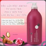 Dầu gội phục hồi tóc hư tổn chiết xuất hoa trà Salonlink amino 1000ml - Ảnh 3