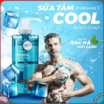 Sữa tắm bạc hà mát lạnh pharmaact - Hàng nhập nội địa Nhật Bản - Ảnh 4
