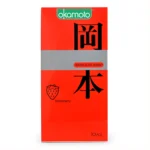 Bao cao su Okamoto Strawberry hộp 10 chiếc