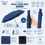 Ô Dù Tự Động CRUX Chống Nước 100% Hàng Nhật Nội Địa