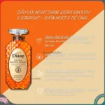 Dầu gội vào nếp thẳng mượt Moist Diane Extra Smooth & Straight - Ảnh 3