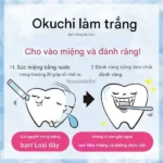 Nước súc miệng làm trắng răng Okuchi Whitening - gói 5 thanh - Ảnh 3