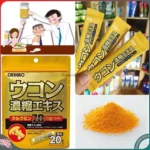 Bột nghệ giải rượu Orihiro Ukon 70mg túi 20 gói - Ảnh 3