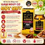Viên uống hỗ trợ điều trị đột quỵ Orihiro 4000FU 60 viên