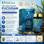 Viên uống tảo nâu ngăn ngừa và hỗ trợ điều trị ung thư Genkifami Fucoidan 150 viên