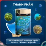 Viên uống tảo nâu ngăn ngừa và hỗ trợ điều trị ung thư Genkifami Fucoidan 150 viên - Ảnh 2