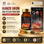 Viên uống bổ gan Genkifami Kanzo Ukon hộp 90 viên