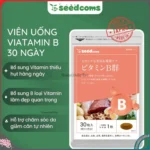Thực phẩm bổ sung Seedcoms Viên Uống Vitamin nhóm B - Ảnh 2