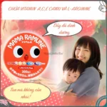 Kẹo biếng ăn cho bé Mama Ramune vị dâu 200 viên (mẫu mới) - Ảnh 5