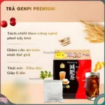 Trà genpi premium 0 calo giảm mỡ 36 gói - Ảnh 2