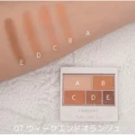 Phấn mắt Canmake 5 ô (3 màu) - Hàng nhập nội địa Nhật Bản