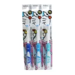 Bàn chải đánh răng Ebisu đầu rộng hình Doraemon cho bé - Ảnh 2