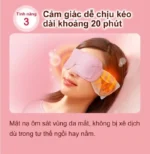 Mặt nạ mắt Kao Megurizumu thư giãn 5 miếng - Hương hoa hồng - Ảnh 4