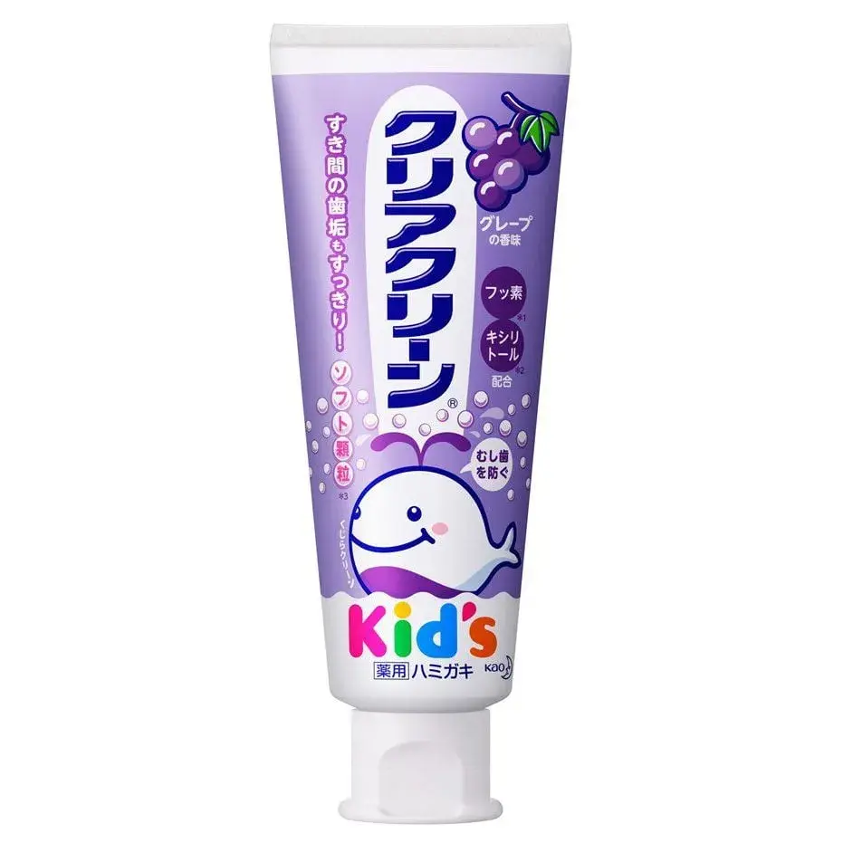 Kem đánh r��ng trẻ em KAO Kid's hương nho 70g