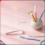 Set 2 dao cạo lông mày lưỡi ngẵn KAI - Ảnh 3