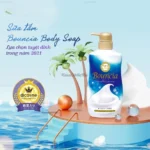 Sữa tắm Bouncia dưỡng ẩm, trắng da chiết xuất sữa bò chai 480ml (Hương xà phòng) - Ảnh 3