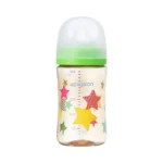 Bình sữa Pigeon cổ rộng 240ml - hình ngôi sao (núm M) - Ảnh 2