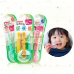 Set 3 bàn chải đánh răng cho bé Pigeon từ 4.5-9-12 tháng tuổi - Ảnh 4