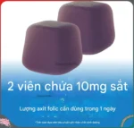 Kẹo dẻo bổ sung Sắt & Axit Folic cung cấp 10 ngày (20 Viên) - Ảnh 6