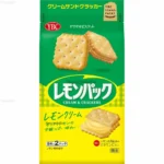 Bánh YBC Lemon Pack Cream Sandwich Srackers vị chanh hộp 148,8g - Ảnh 2