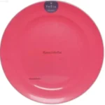 Đĩa nhựa Inomata Folio 22cm - màu hồng - Ảnh 2