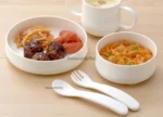 Bộ thìa dĩa nhựa Inomata tập ăn cho bé - Chất lượng Nhật Bản - Ảnh 5