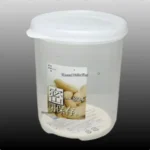 Hộp nhựa Inomata dáng cao tròn 570ml - Ảnh 2