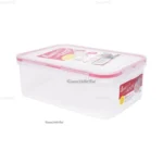 Hộp nhựa Inomata nắp silicon thấp 1.3L