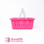 Giỏ đựng đồ có quai Inomata - xanh lá  - Ảnh 4