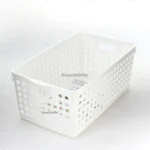 Giỏ nhựa Inomata 30 x 16 x 12cm - trắng