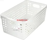 Giỏ nhựa Inomata 30 x 16 x 12cm - trắng - Ảnh 2