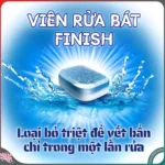 Viên rửa bát máy Finish Nhật Bản 150 viên