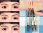 Bút kẻ mày Cezanne thiết kế 2 đầu tiện lợi 0.23g - Ảnh 2