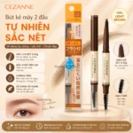Bút kẻ mày Cezanne thiết kế 2 đầu tiện lợi 0.23g