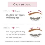 Mascara lông mày Cezanne sợi siêu mảnh màu nâu hồng 4g - Ảnh 4
