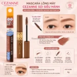 Mascara lông mày Cezanne sợi siêu mảnh màu nâu hồng 4g