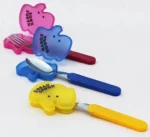 Dĩa inox Echo có nắp đậy hình thú - Hàng nhập nội địa Nhật Bản - Ảnh 3