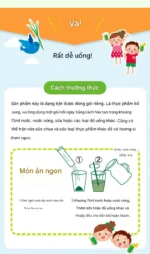 Bột bổ sung rau củ Yakult Aojiru cho trẻ em 10 gói - Vị dâu - Ảnh 3