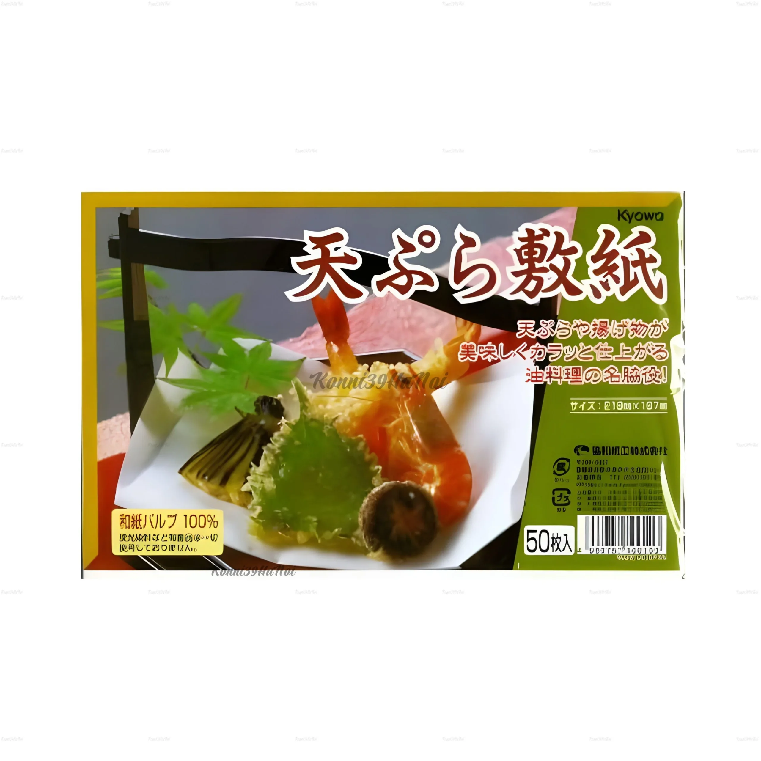 4969757100103-0 Giấy thấm dầu rán Kyowa 50 tờ - Hàng nhập nội địa Nhật Bản - Ảnh 1