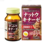 Viên uống hỗ trợ điều trị tai biến đột quỵ Orihiro Natto Kinase 2000FU 60 viên
