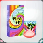 Bao cao su Sagami Miracle Fit hộp 5 chiếc - gân nổi, có màu - Ảnh 2