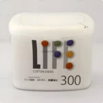 Tăm bông người lớn Life hộp nắp bật 300 chiếc