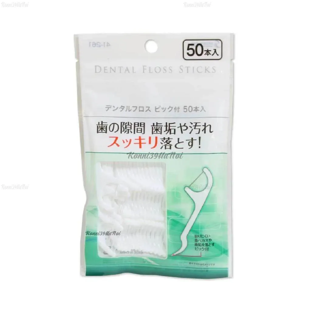 4982790412613-0 Chỉ nha khoa Dental Floss 50 chiếc - Hàng nhập nội địa Nhật Bản - Ảnh 1