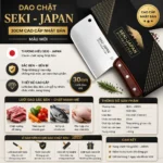 Dao chặt Seki - Japan 30cm cao cấp Nhật Bản - mẫu mới