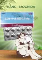 Viên đặt phụ khoa Nhật bản Mochida 0.5mg - hộp 10 vỉ - Ảnh 3