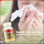 Viên uống hỗ trợ điều trị cảm cúm Taisho Pabron Gold 210 viên - Ảnh 3